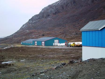 Et f&aring;reholdested ved Narsaq