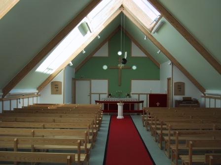 Kirkens interiør