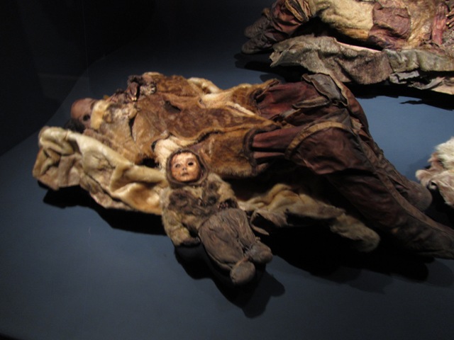 Mumierne på nationalmuseet i Nuuk