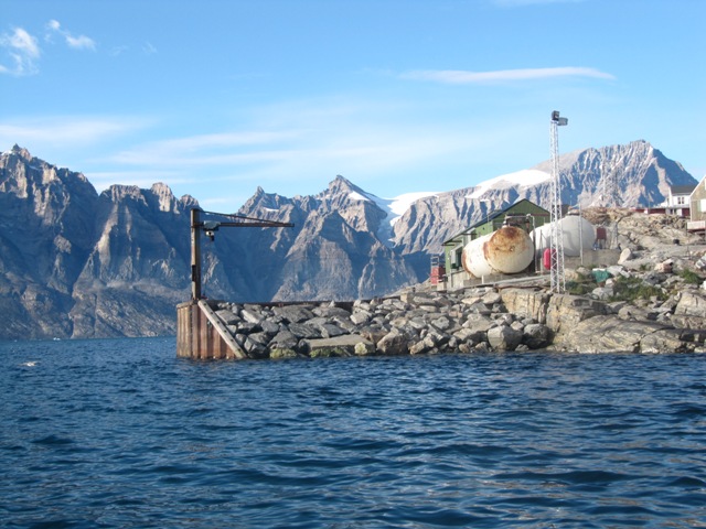 Havnen set fra fjorden